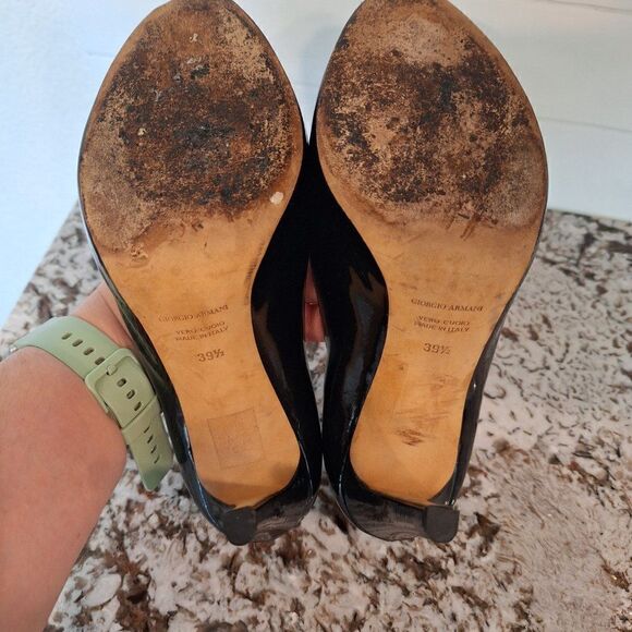 Giorgio‎ Armani patent pumps  size 39.5EUR/8.5 US - Picture 6 of 8